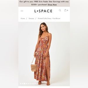 l*space Calla dress in size M. Excellent condition.